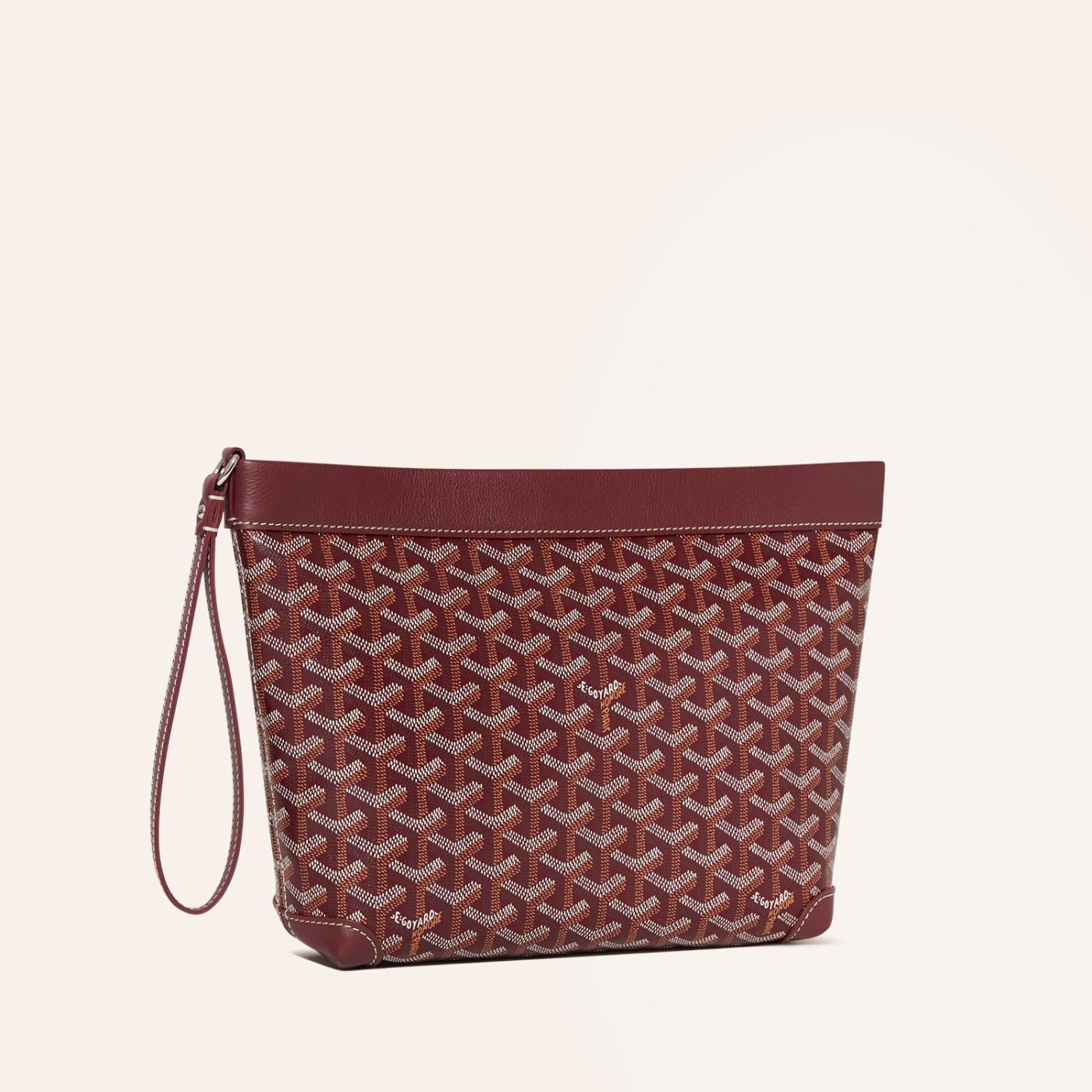 Goyard Conti Pouch Burgundy - Image 1